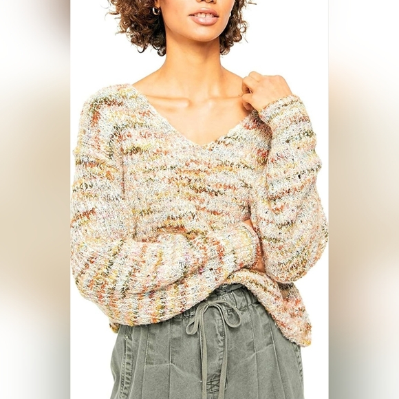 Free People Sweaters - Free People Highland V-Neck Sweater